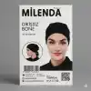 Milenda Dikişsiz Viskon İpli Siyah Bone (PB04-01)