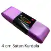 4 cm Menekşe Saten Kurdele (10 mt.) - (SK-04-05)