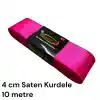 4 cm Fuşya Saten Kurdele (10 mt.) - (SK-04-15)