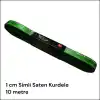 1 cm Simli Saten Kurdele (10 mt.) - (SSK-01-01)