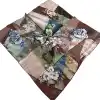 İpekten Dijital Twill Eşarp (TE9916)