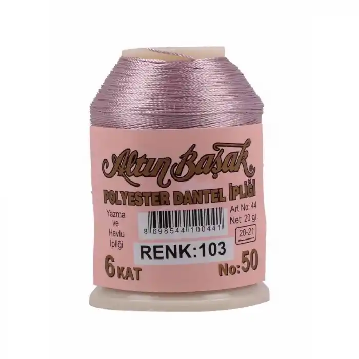 Altınbaşak 20 Gram Polyester Oya İpi (Renk:103)