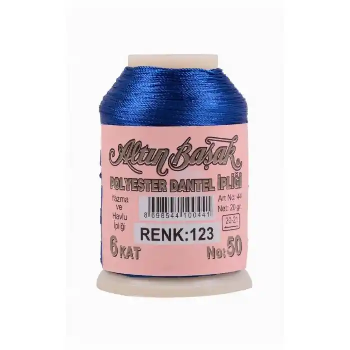 Altınbaşak 20 Gram Polyester Oya İpi (Renk:123)