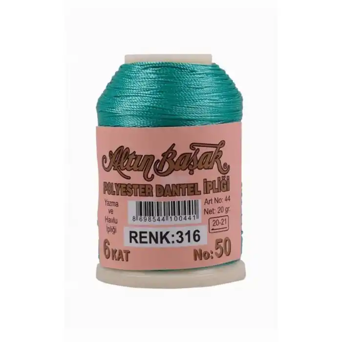 Altınbaşak 20 Gram Polyester Oya İpi (Renk:316)