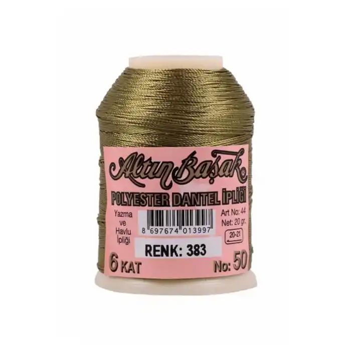 Altınbaşak 20 Gram Polyester Oya İpi (Renk:383)