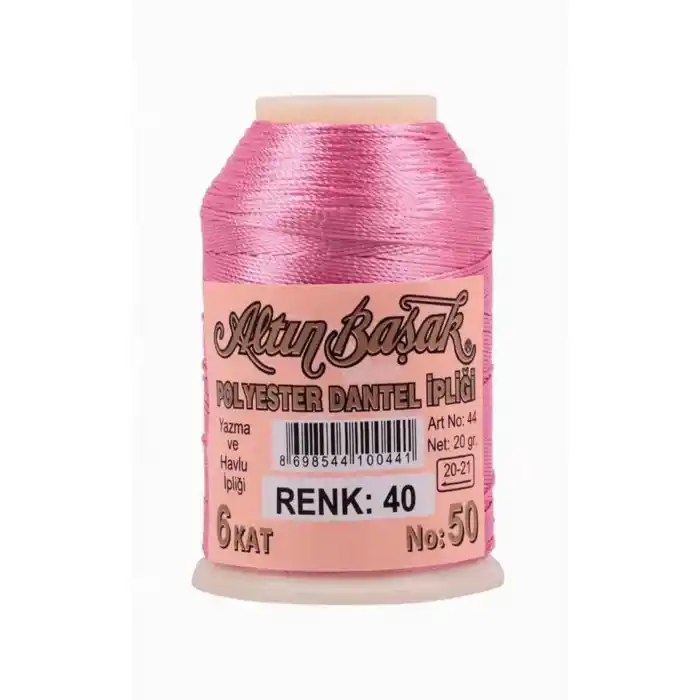 Altınbaşak 20 Gram Polyester Oya İpi (Renk:40)