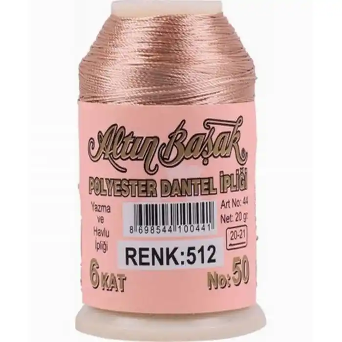 Altınbaşak 20 Gram Polyester Oya İpi (Renk:512)