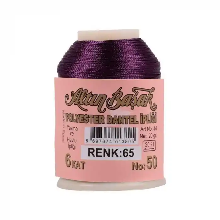 Altınbaşak 20 Gram Polyester Oya İpi (Renk:65)