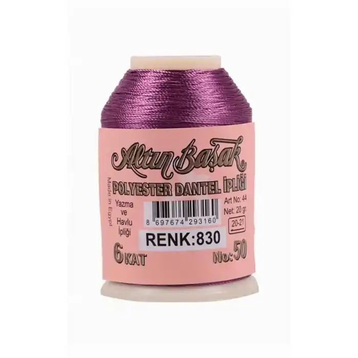 Altınbaşak 20 Gram Polyester Oya İpi (Renk:830)