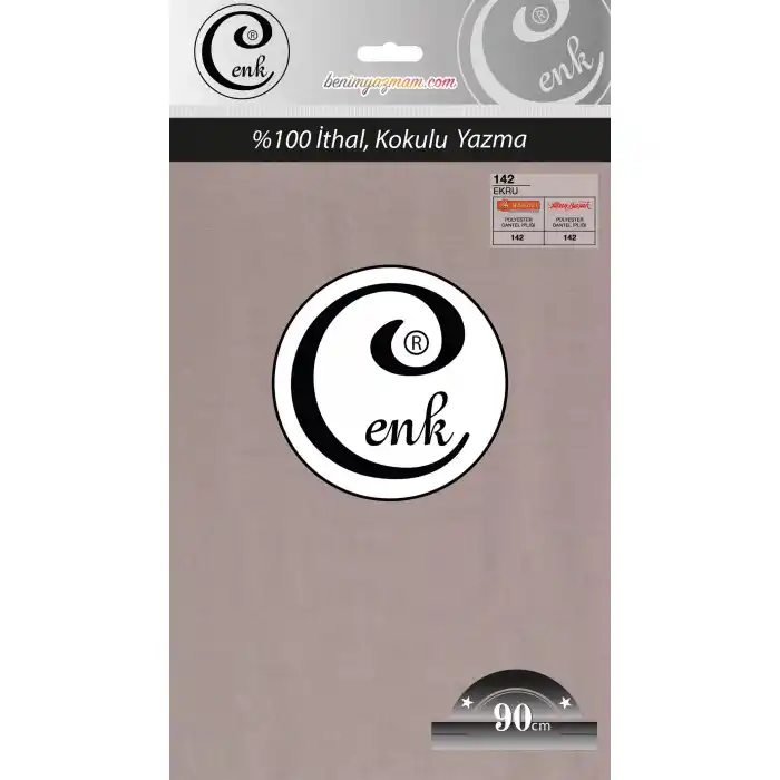 Cenk Yazma 90cm Düz Tekli Poşet Yazma (90cm-142)