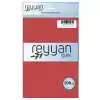 Reyyan İpek 100 Cm Düz Poşetli Yazma Koyu Nar Çiçegi-9831
