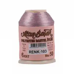 Altınbaşak 20 Gram Polyester Oya İpi (Renk:103)