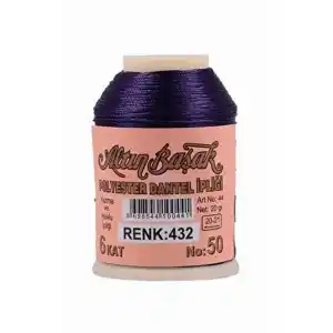 Altınbaşak 20 Gram Polyester Oya İpi (Renk:432)