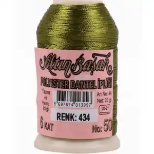 Altınbaşak 20 Gram Polyester Oya İpi (Renk:434)