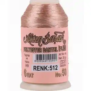 Altınbaşak 20 Gram Polyester Oya İpi (Renk:512)