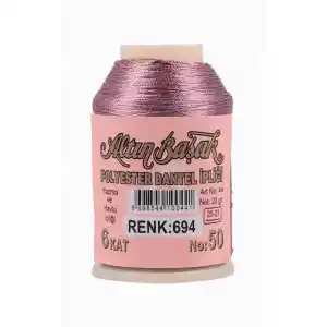 Altınbaşak 20 Gram Polyester Oya İpi (Renk:694)