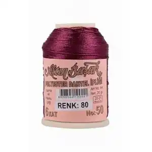 Altınbaşak 20 Gram Polyester Oya İpi (Renk:80)