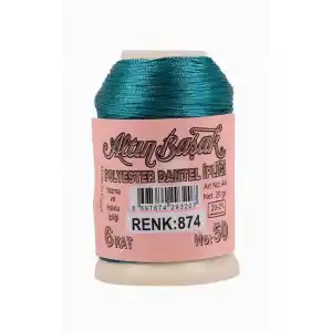Altınbaşak 20 Gram Polyester Oya İpi (Renk:874)