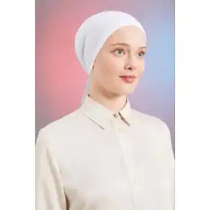 Levander Penye İpli Beyaz Bone (PY9901)