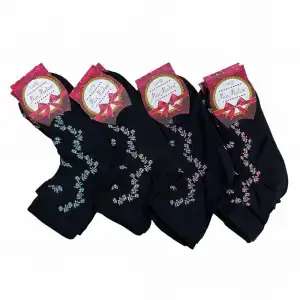 Miss Madam Kadın Desenli Tül Çorap - (mss01-12)