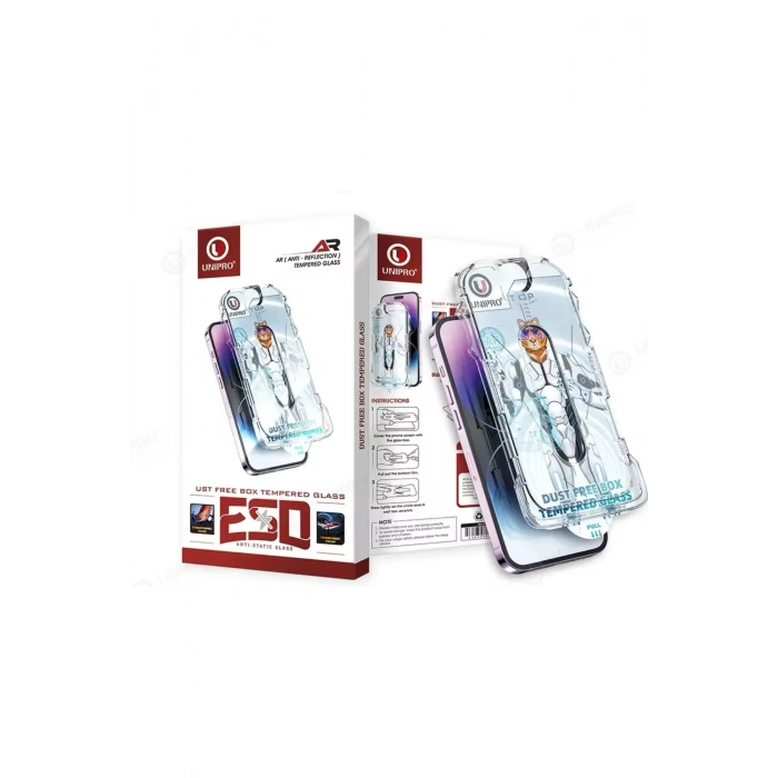 Apple Iphone Uyumlu Kolay Takma Aparatlı Hayalet Cam Ekran Koruyucu