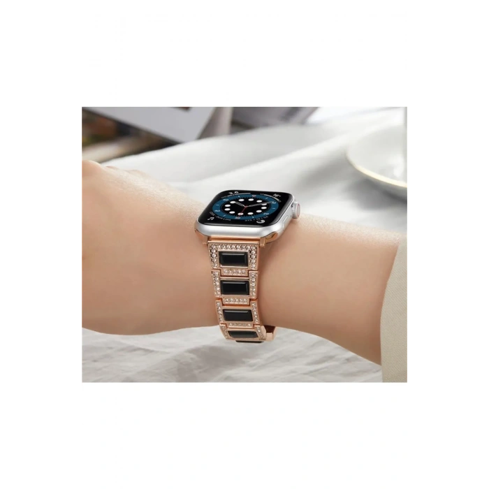 Apple Watch Uyumlu Diamond Tıffany Loop Kordon