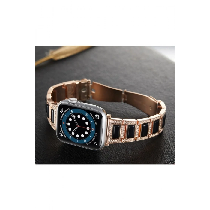 Apple Watch Uyumlu Diamond Tıffany Loop Kordon