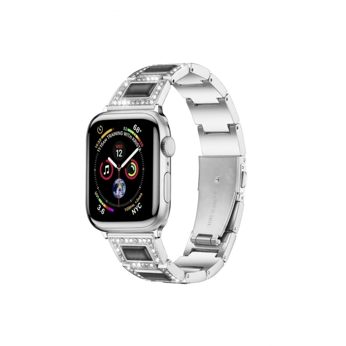 Apple Watch Uyumlu Diamond Tıffany Loop Kordon