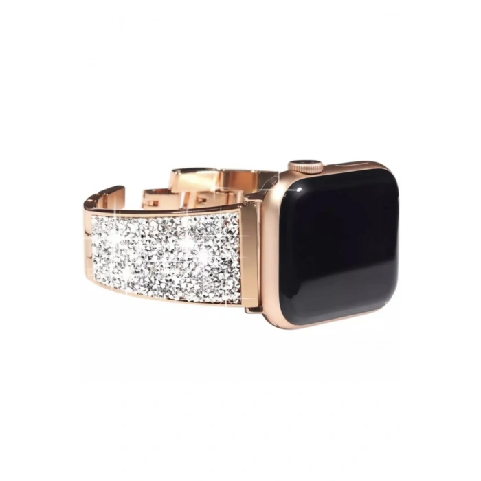 Apple Watch Uyumlu Luxury Diamond Loop Kordon