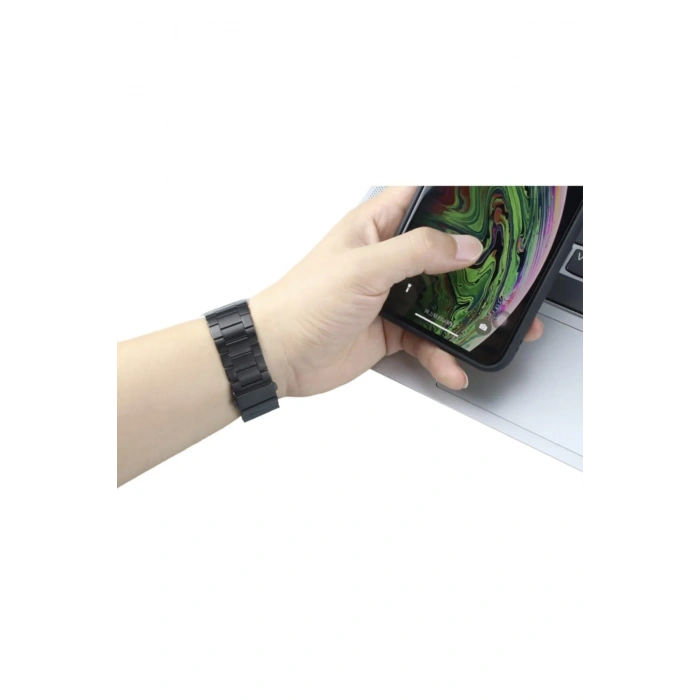 Apple Watch Uyumlu Olexi Çelik Loop Kordon