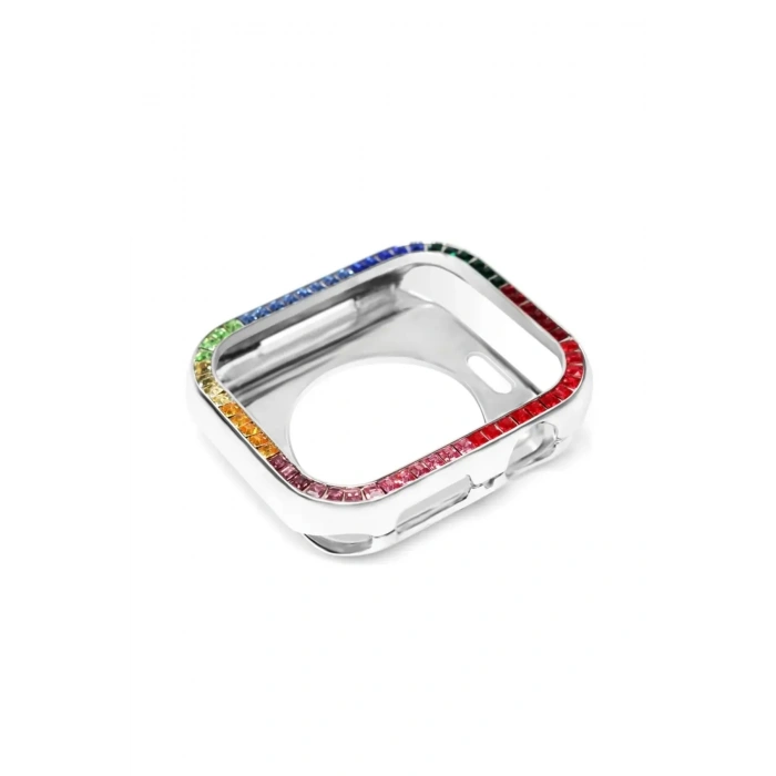 Apple Watch Uyumlu Ruby Diamond Koruma Çerçevesi