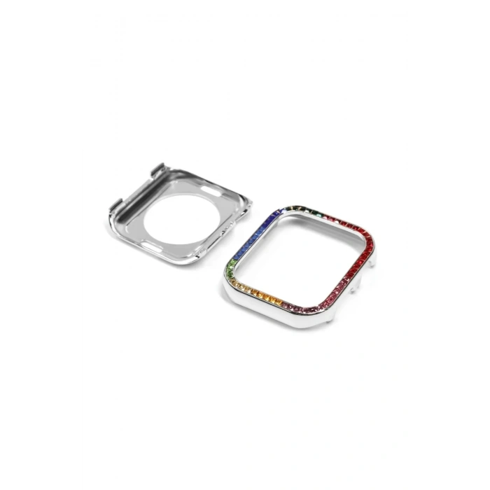Apple Watch Uyumlu Ruby Diamond Koruma Çerçevesi