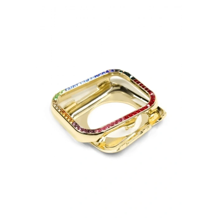 Apple Watch Uyumlu Ruby Diamond Koruma Çerçevesi