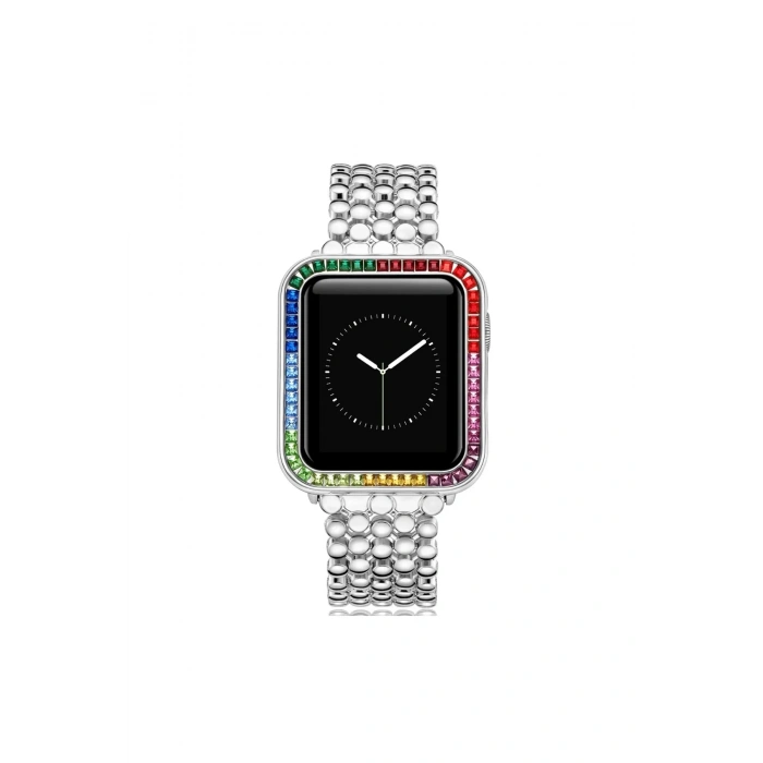 Apple Watch Uyumlu Ruby Diamond Koruma Çerçevesi