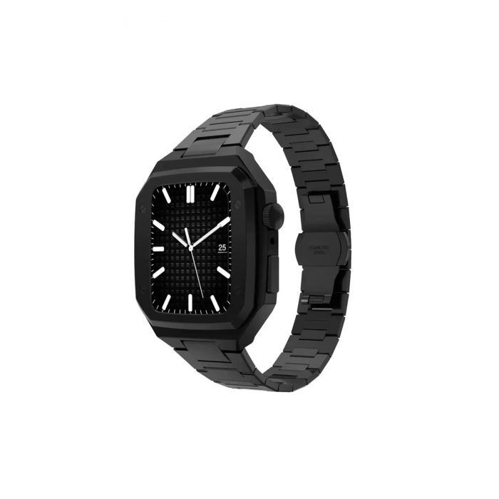 Apple Watch Uyumlu 45mm Steel Loop Kasa Ve Kordon