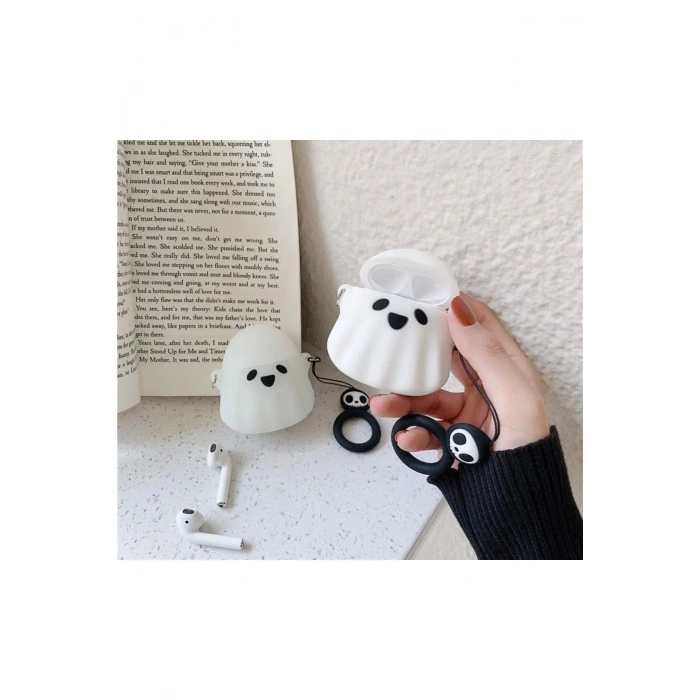 Hayalet Tasarımlı Airpods 1 ve 2 Nesil Uyumlu