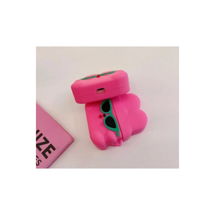 Sevimli Tavşan Desenli Airpods Kılıfı 1 ve 2 Nesil Uyumlu
