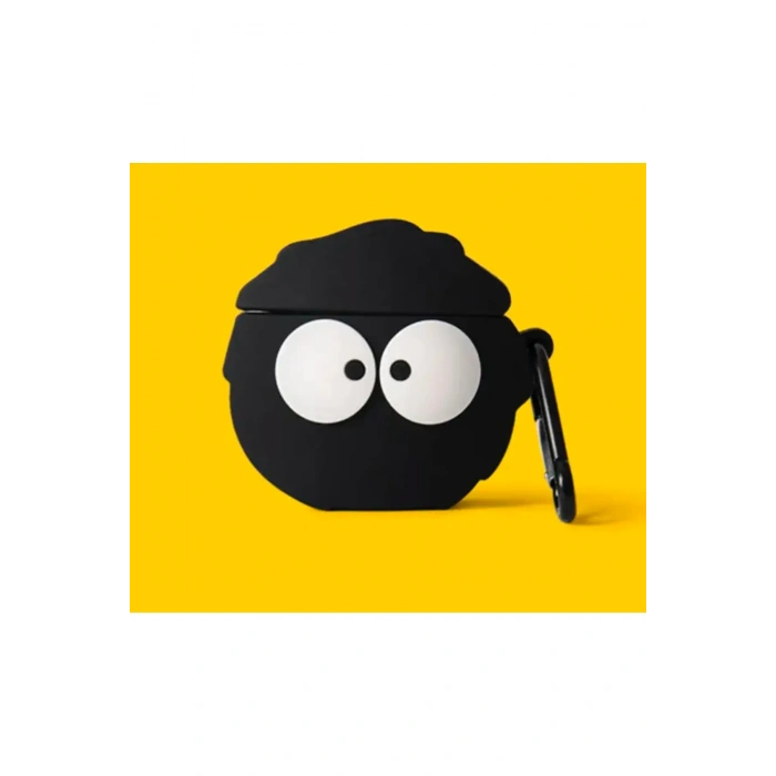 Sevimli Totoro Tasarımlı Silikon Airpods Kılıfı 3. Nesil Uyumlu