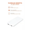 10.000 MAH Powerbank 2x USB Çıkışlı 1 Type-C ve 1 USB Girişli
