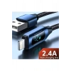 12 W USB IPHONE Dijital Ekran Hızlı Şarj Kablosu 1 Metre