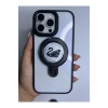 Apple Iphone Uyumlu Magsafe ve Stand Özellikli Swan Silikon Kılıf