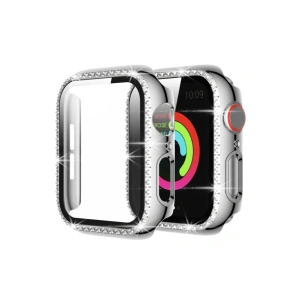 Apple Watch Uyumlu Taşlı Koruma Çerçevesi