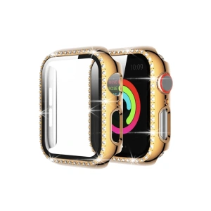 Apple Watch Uyumlu Taşlı Koruma Çerçevesi