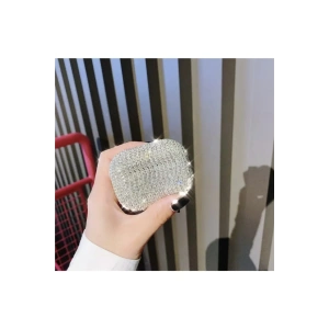 Diamond Taşlı Airpods Pro Uyumlu Silikon Kılıf