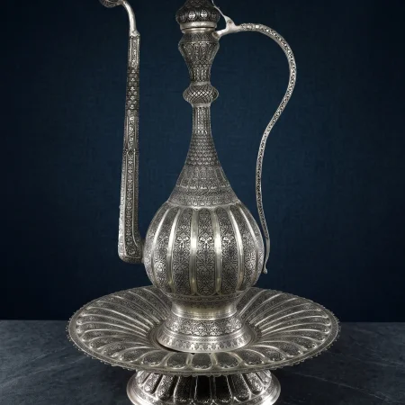 Bakır İbrik 100 Cm Ağır İşçilik