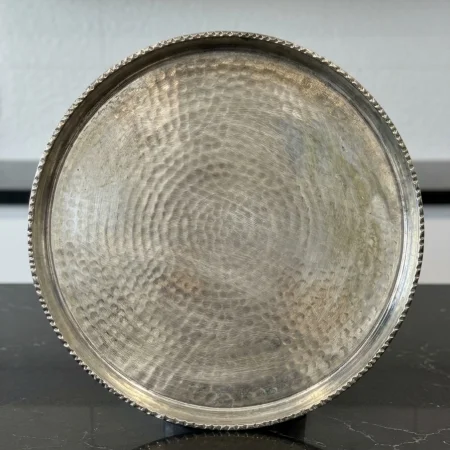 Bakır Tepsi Eskitme 37 Cm