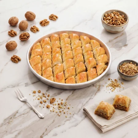 Baklava Cevizli 2 Kg Tepsi
