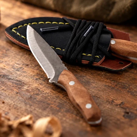 Mini Bıçak Deri Kılıflı 13 Cm