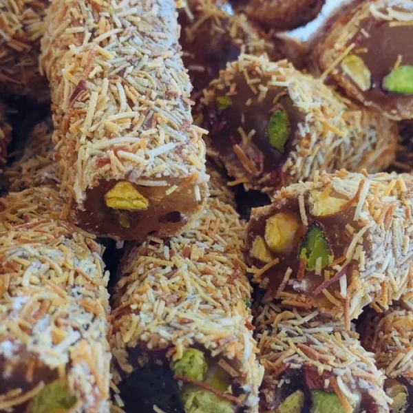 Kadayıflı Fıstıklı Fitil Lokum 1 Kg