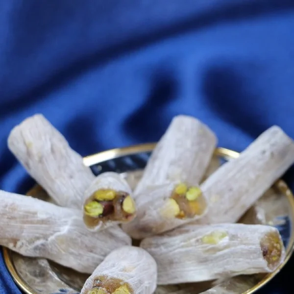Limonlu Fıstıklı Fitil Lokum 1 Kg